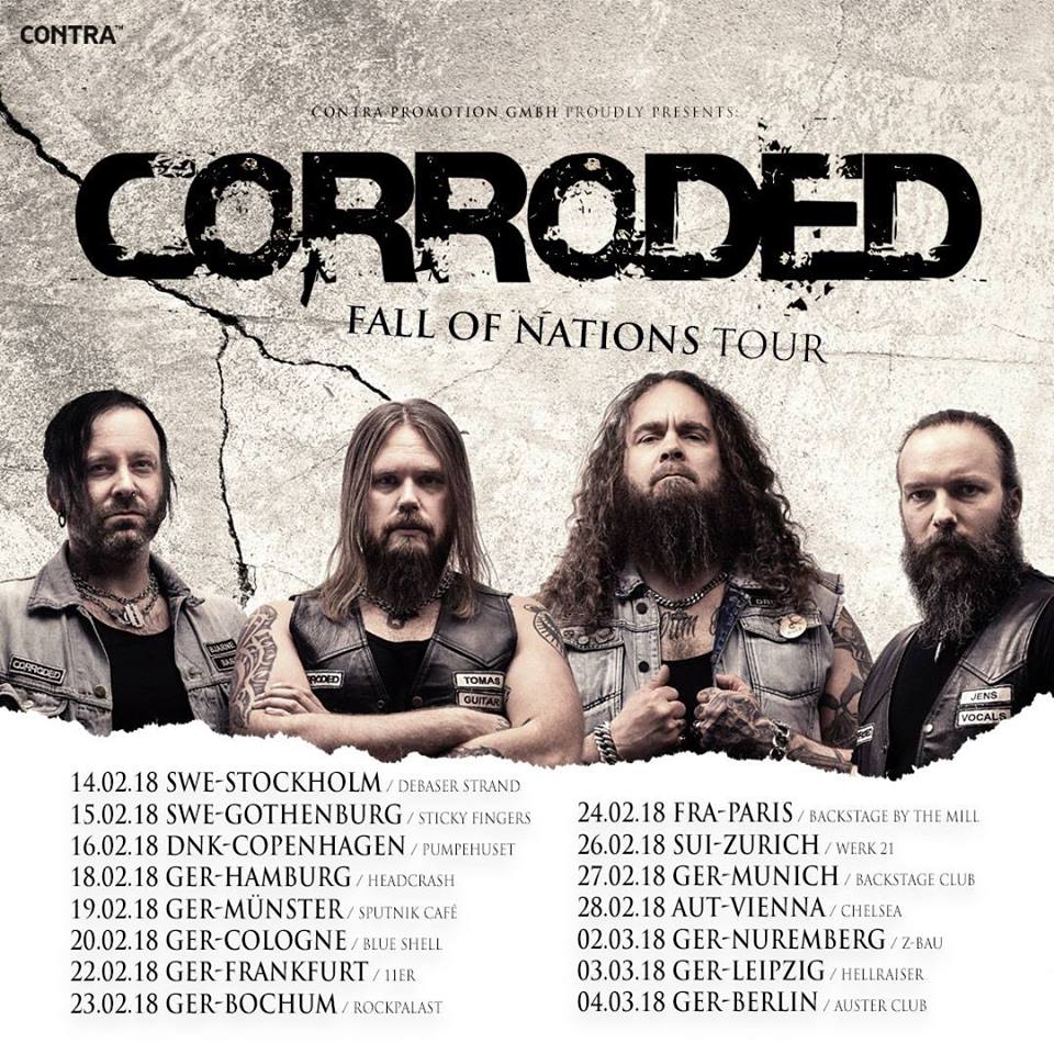 CORRODED on Tour