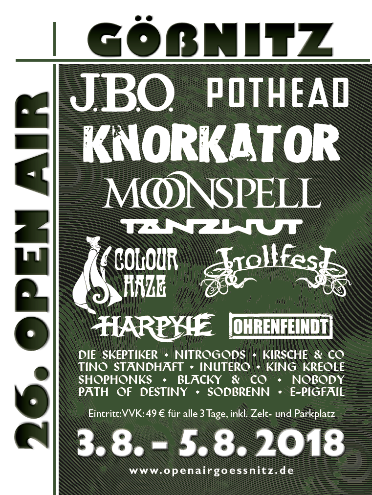 26. OPEN AIR GÖSSNITZ